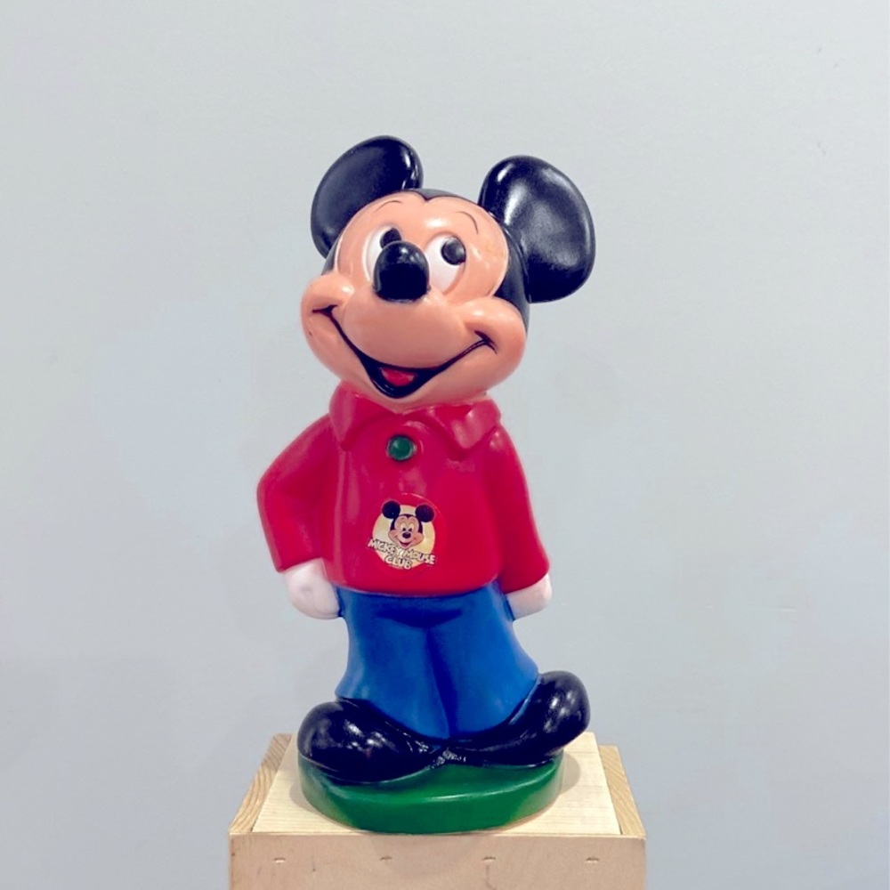 VINTAGE WALT DISNEY MICKEY MOUSE PIGGY BANK 1977